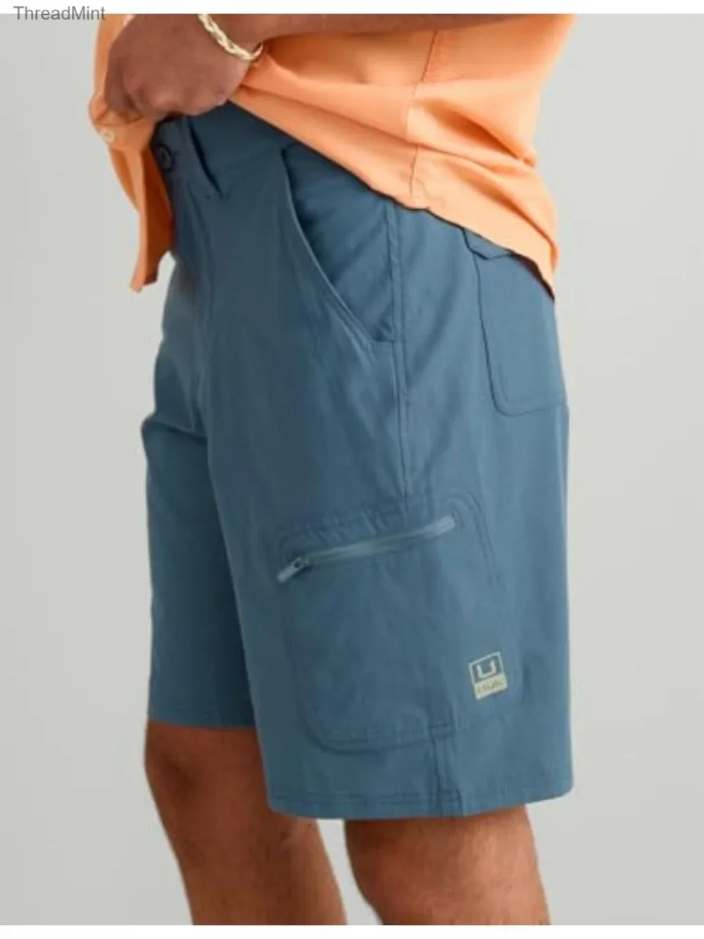 Men's Quick-Dry Fishing Shorts Cotton Polyester Spandex Cargo
